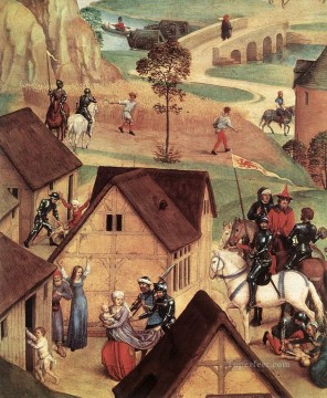 Avènement et triomphe du Christ 1480detail1 religieux Hans Memling Peinture à l'huile